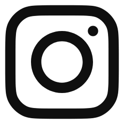 Instagram icon (bigger) as a shadow